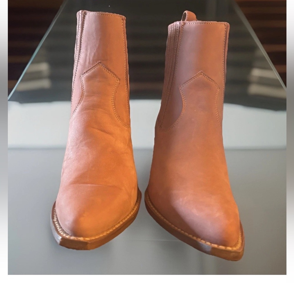 NEW FRYE Sacha Chelsea Ankle boots ‘Rose wood’  size 9 w/box